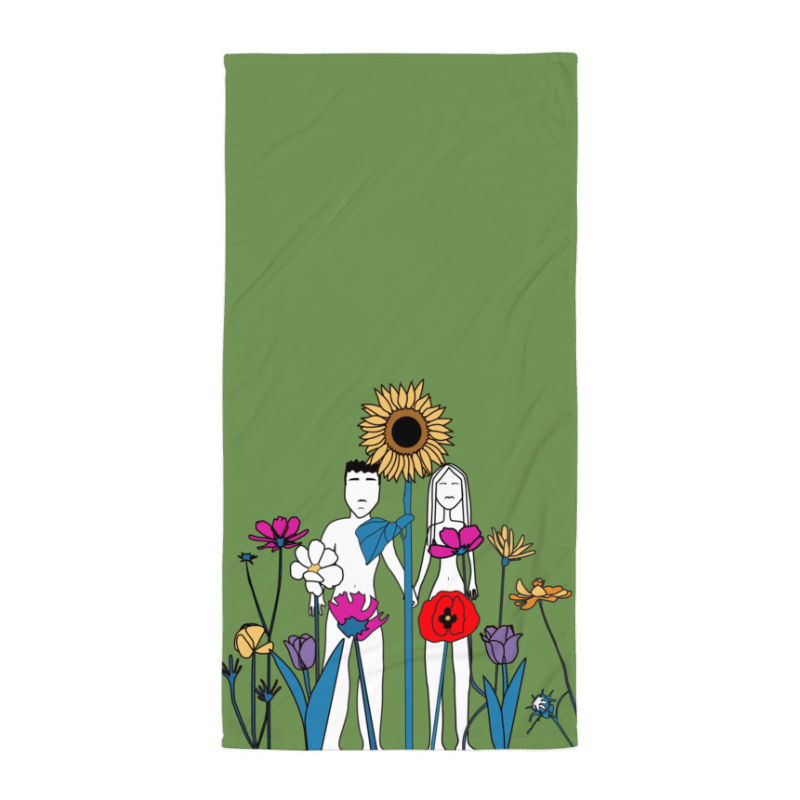 Garden of Eden Towel